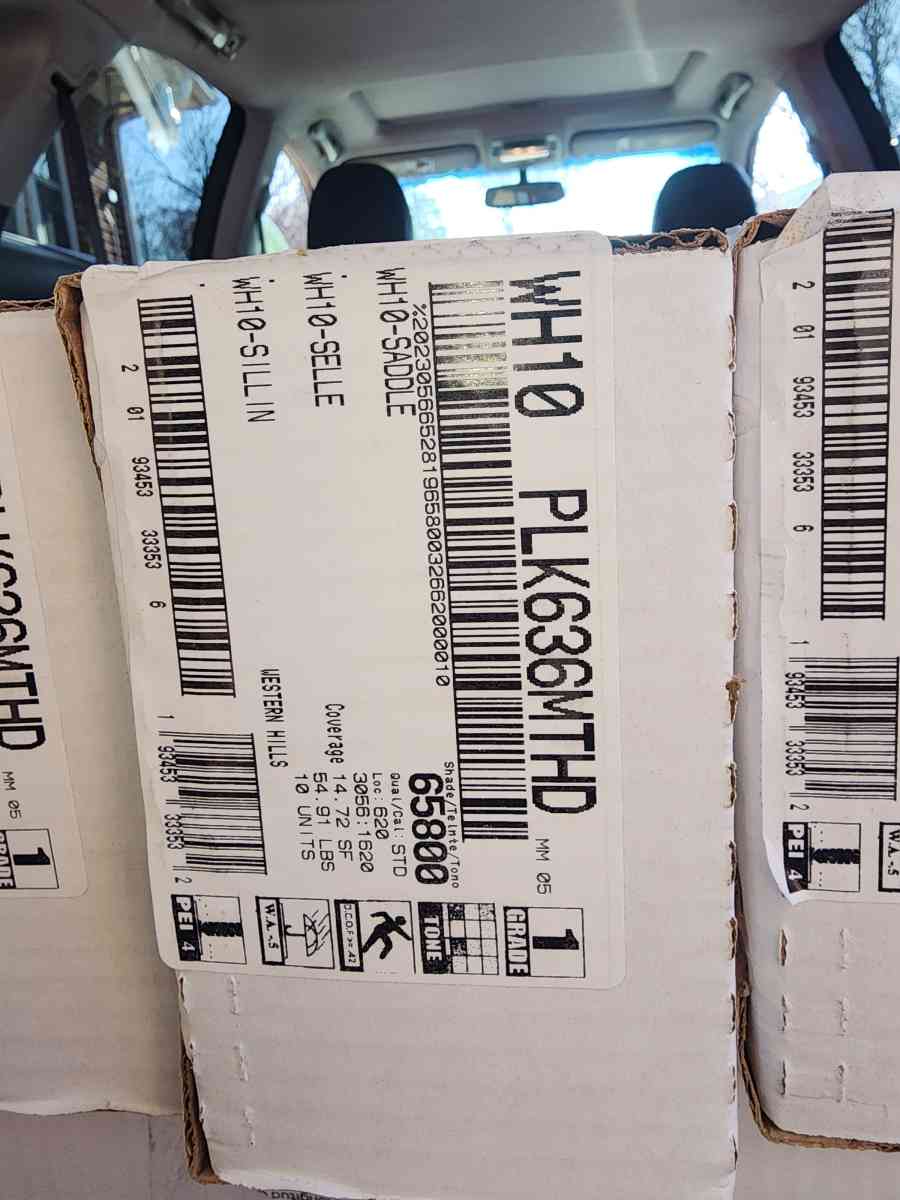 Porcelain tile 24 cases - Inkster, Michigan - FleaMarketBay