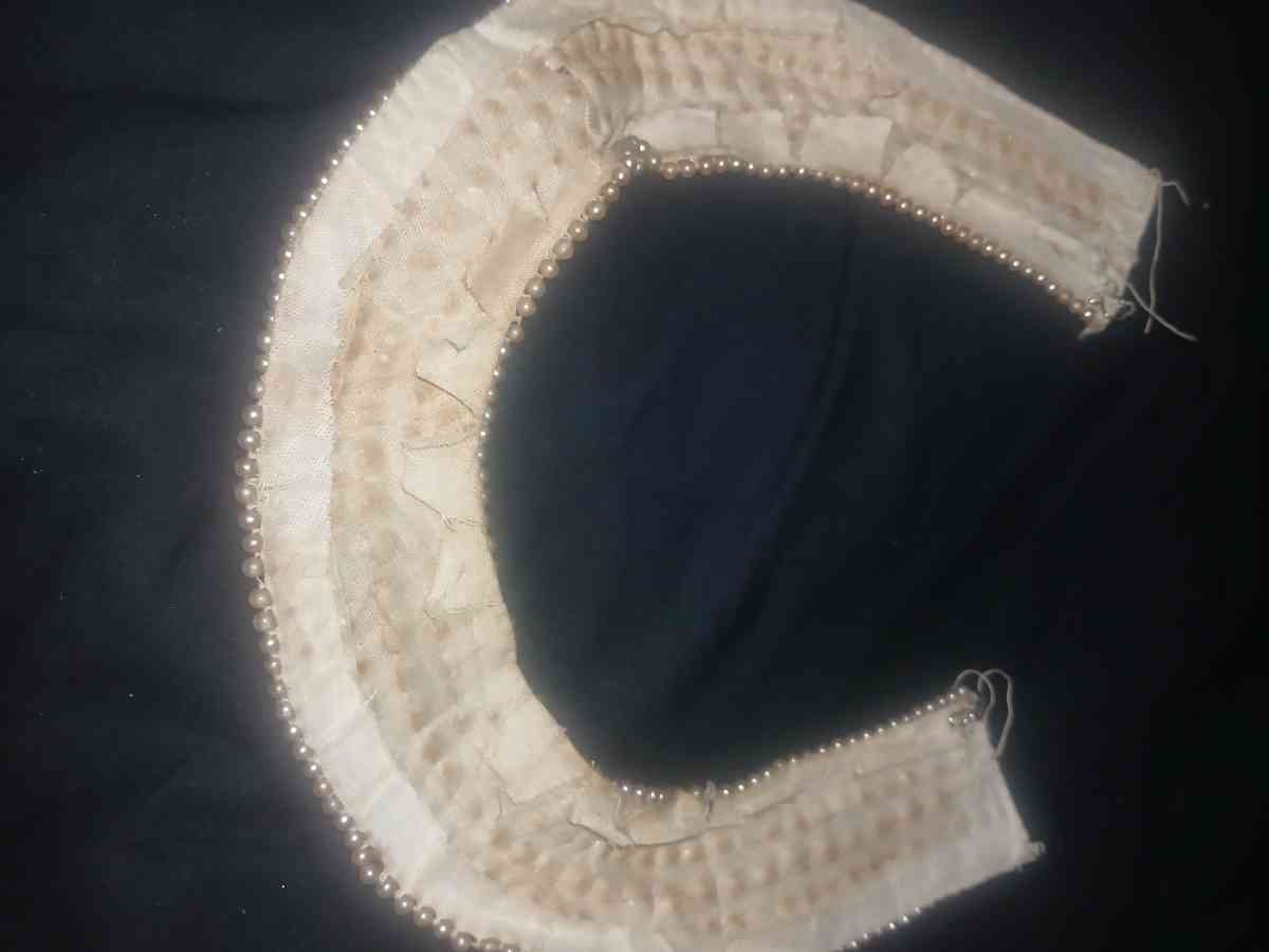 vintage pearl beaded collar necklace - Allendale, Missouri - FleaMarketBay