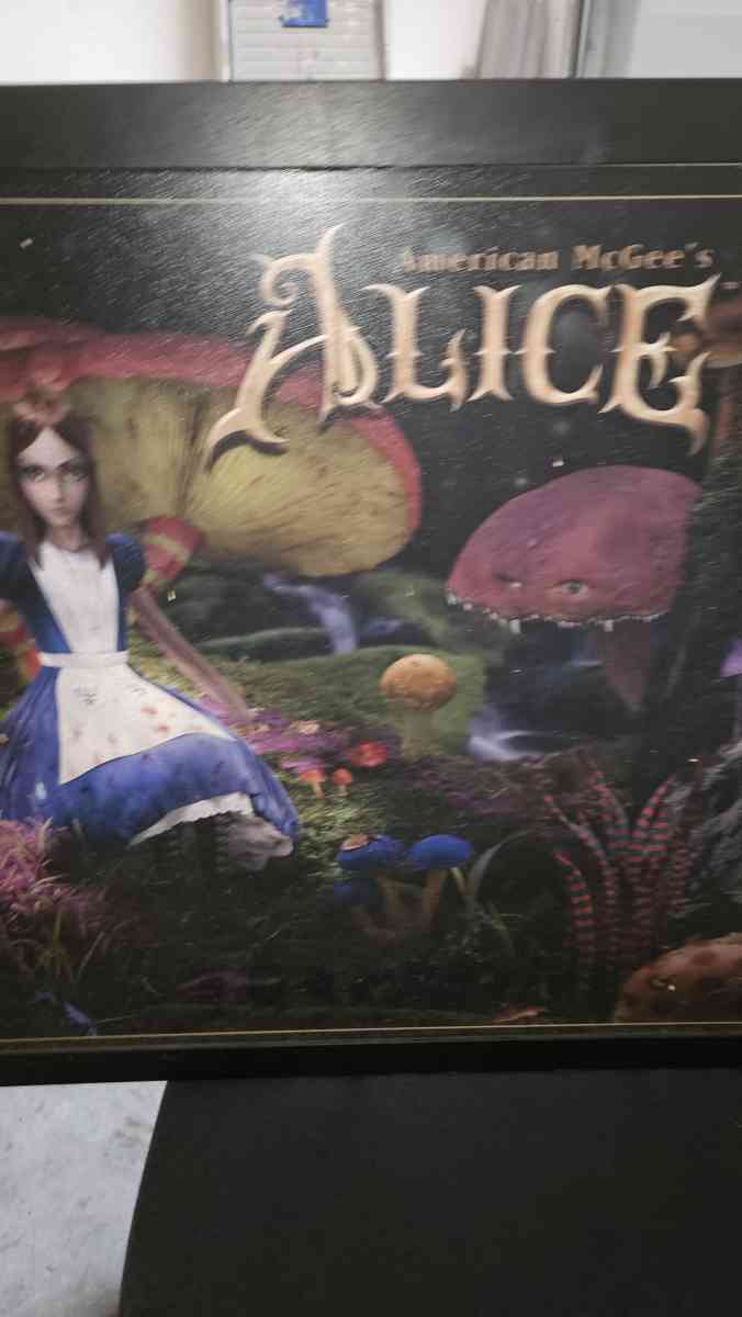american mcgees alice mushroom garden  painting - Magnolia, Texas - FleaMarketBay