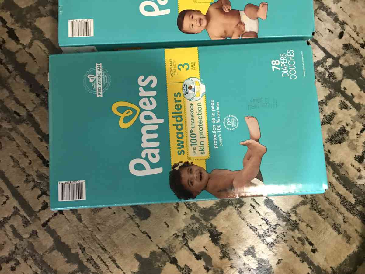pampers size 2 3 count 84 78 - Mc Lean, Virginia - FleaMarketBay