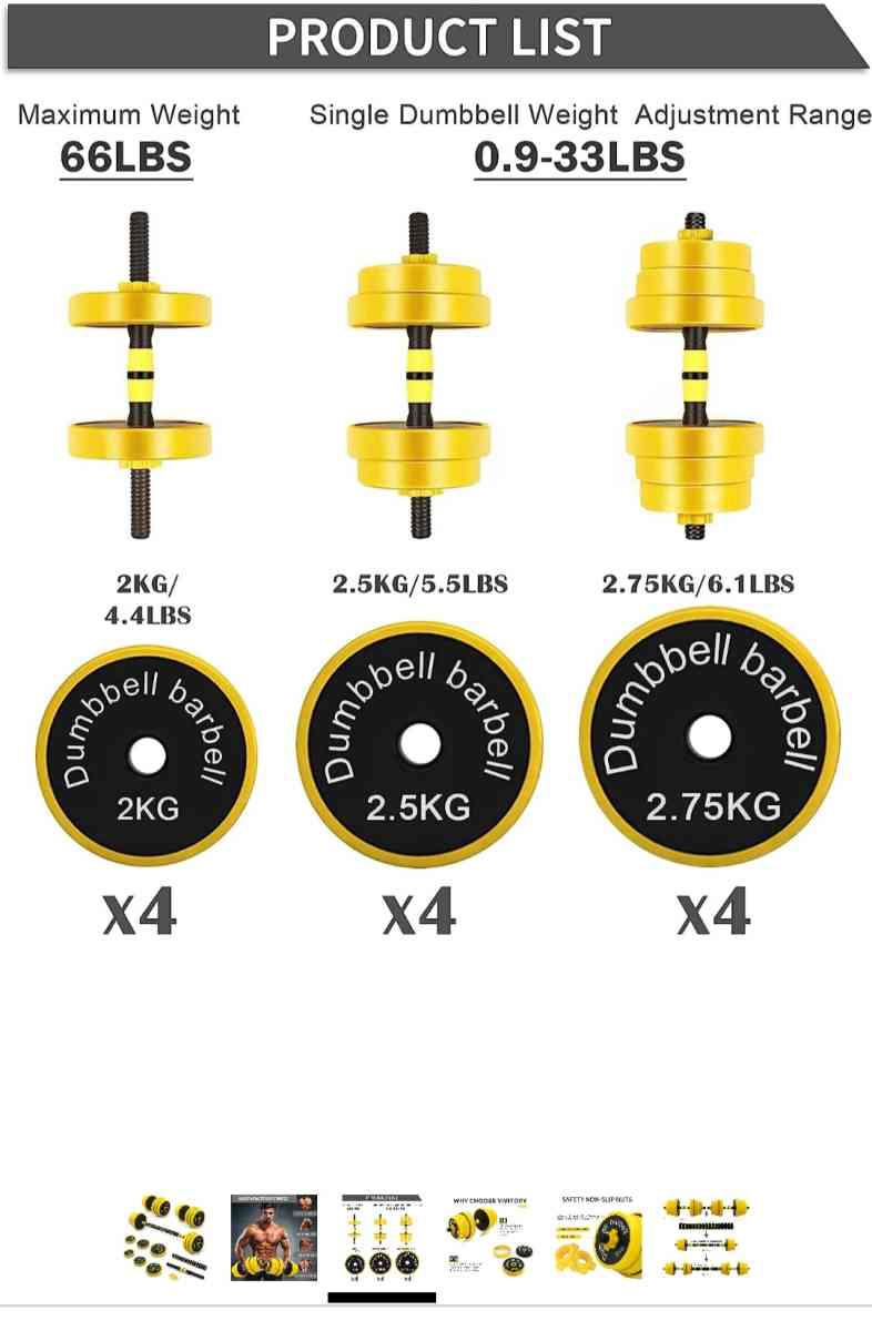 Dumbbell sets - Philadelphia, Pennsylvania - FleaMarketBay