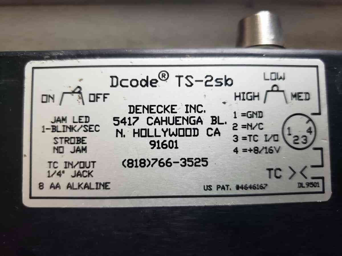 Denecke Decode TS2sb and audio lot - Indianapolis, Indiana - FleaMarketBay