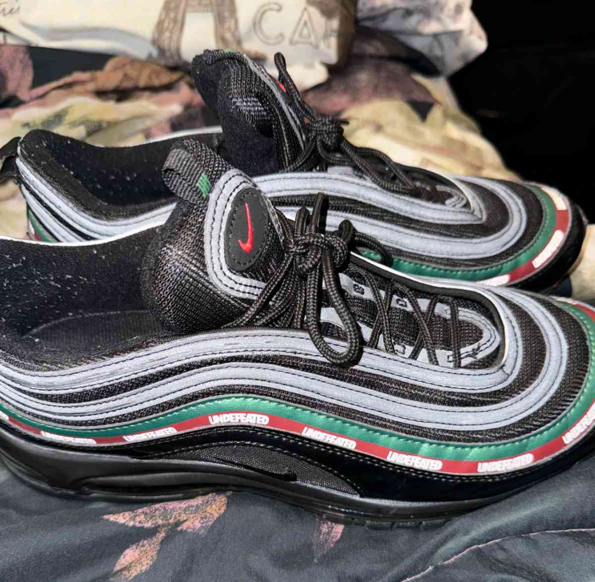 mens size 10 Nike Air Max 97 Undefeated Black - Cincinnati, Ohio