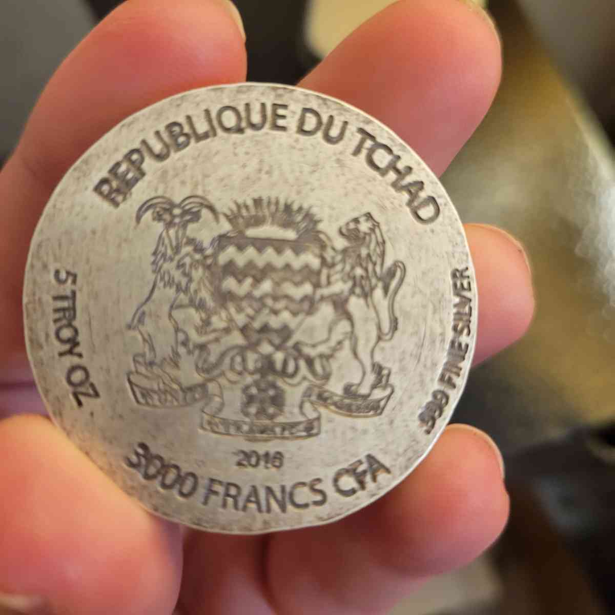 5 oz Egyptian series king tutt 999 silver coin - Omaha, Nebraska - FleaMarketBay