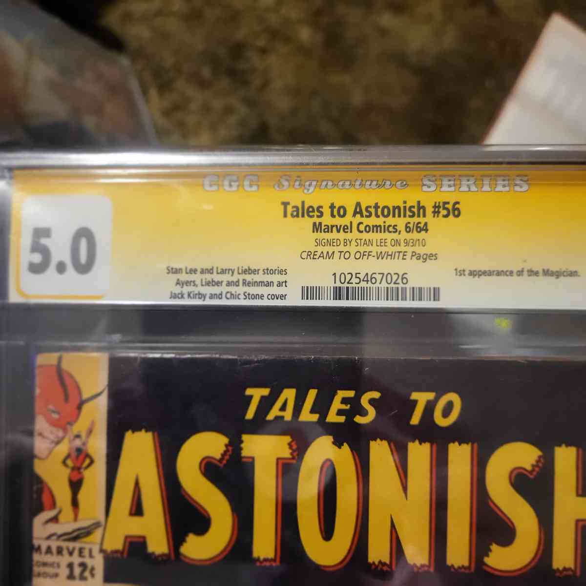 Tales to Astonish 56 5pt0 signed by Stan Ler - Oakdale, Louisiana - FleaMarketBay