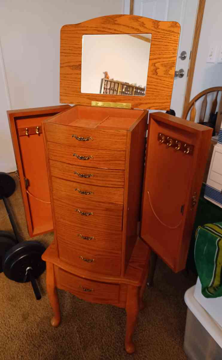 jewelry armoire - Gaston, South Carolina - FleaMarketBay