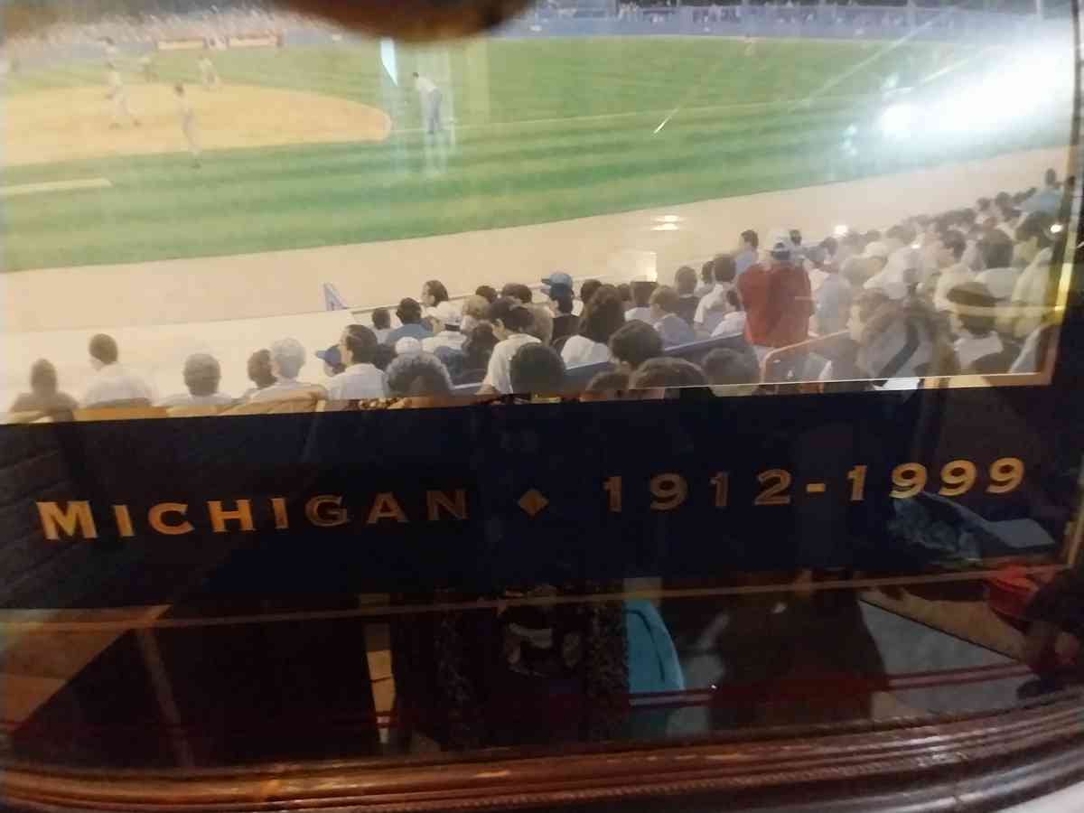 tiger stadium Detroit mi 1912 1999 Budweiser mirror - Millington, Michigan - FleaMarketBay