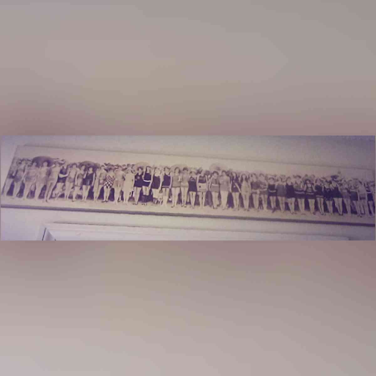 wooden long pantographic photograph from the 1920s - Albany, Georgia