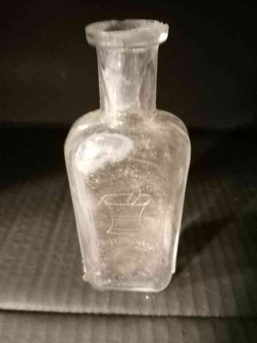 Antique Pharmacy Druggist Bottle Prescription Work Mortar an - Howey In The Hills, Florida