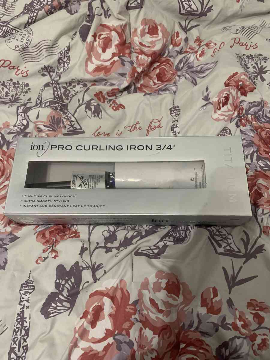 Ion Pro curling iron 3 4 - Phelan, California - FleaMarketBay