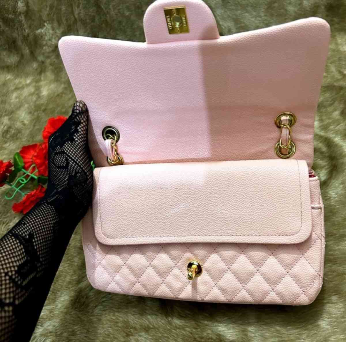 Women Classic Quilted Double Flap Shoulder Crossbody Leather - Aberdeen, Washington - FleaMarketBay