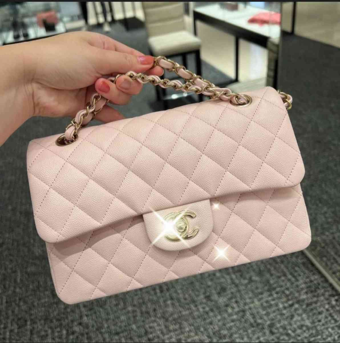 Women Classic Quilted Double Flap Shoulder Crossbody Leather - Aberdeen, Washington - FleaMarketBay