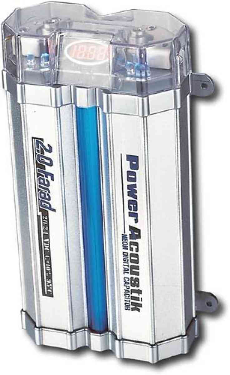 Power Acoustik Neon Digital 20 Farad Capacitor - Scotch Plains, New Jersey - FleaMarketBay
