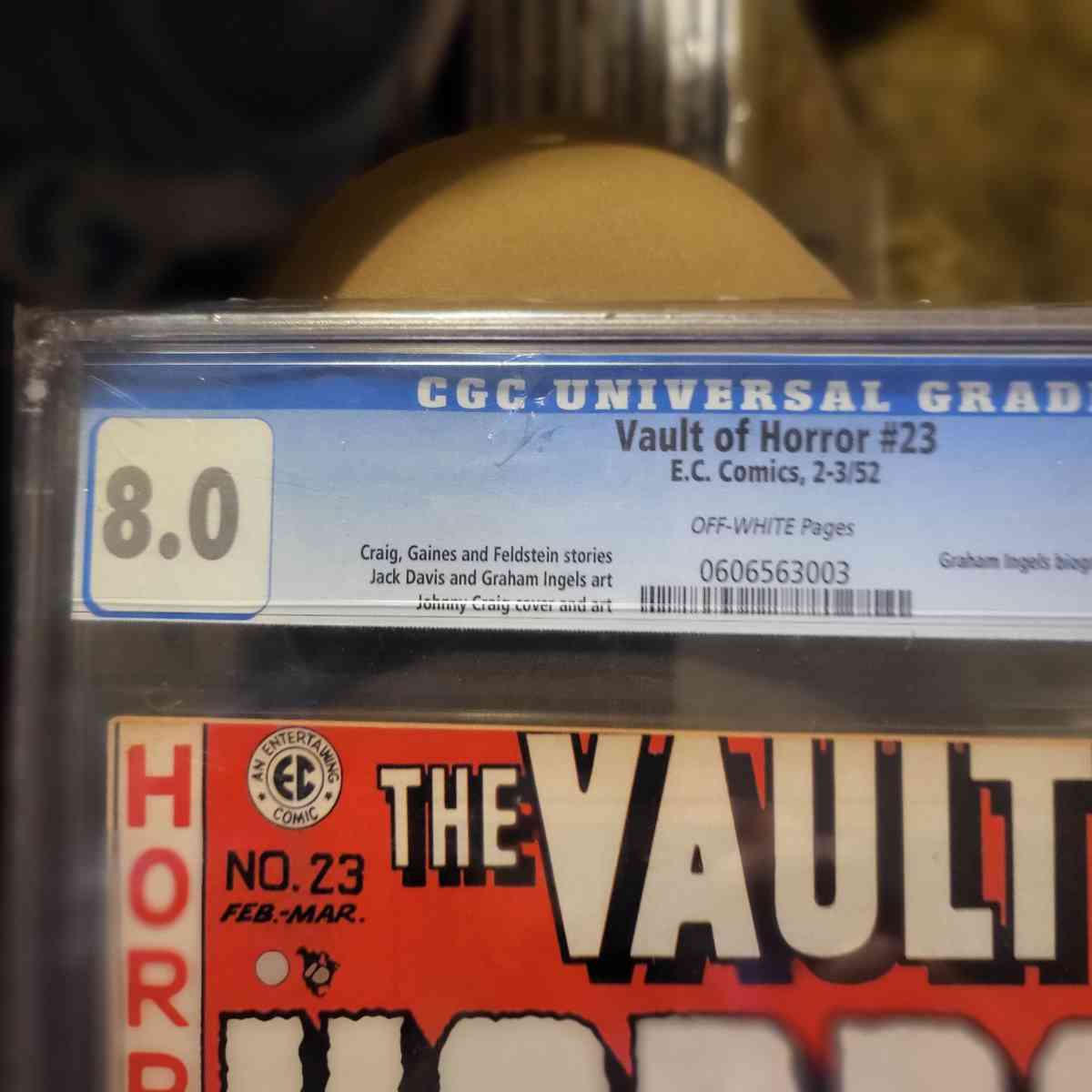 The Vault of Horror 23 EC Comics 8pt0 - Oakdale, Louisiana - FleaMarketBay