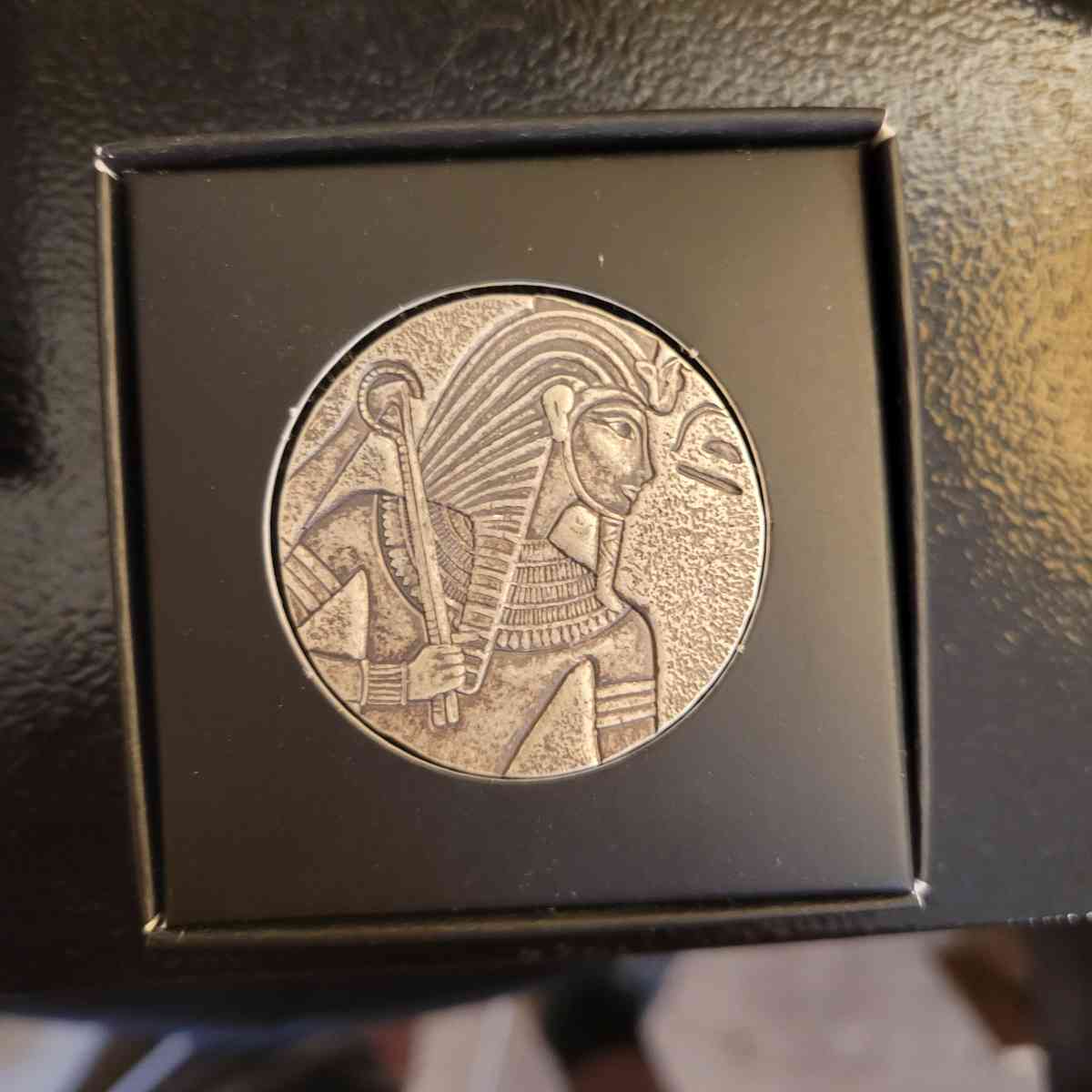 5 oz Egyptian series king tutt 999 silver coin - Omaha, Nebraska - FleaMarketBay