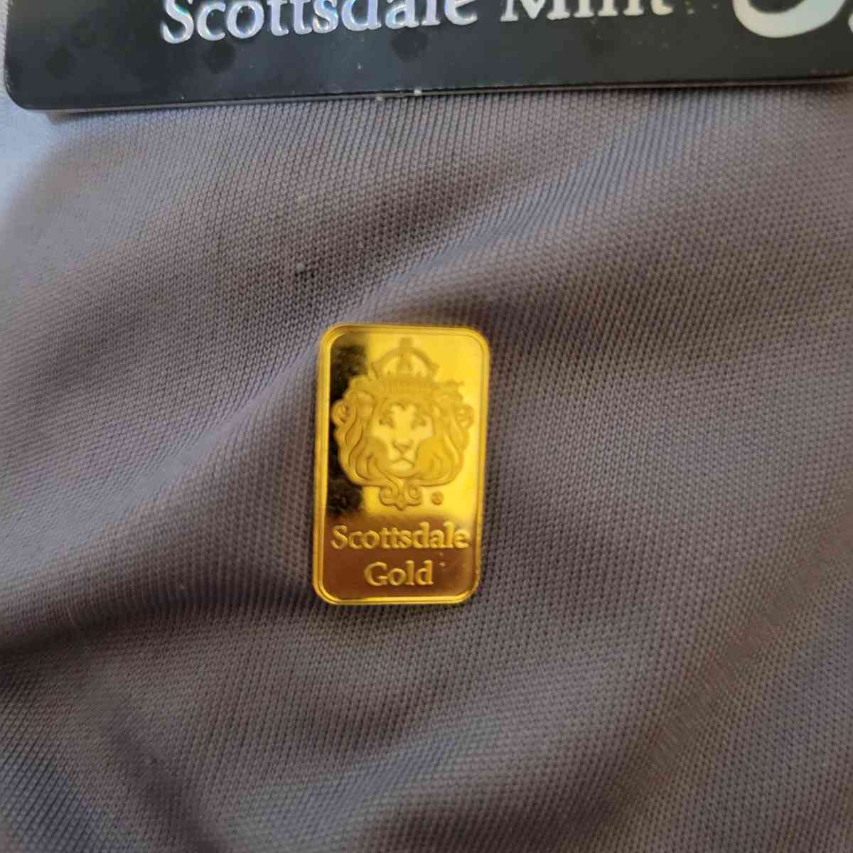 2 gram scottsdale gold bar - Omaha, Nebraska - FleaMarketBay
