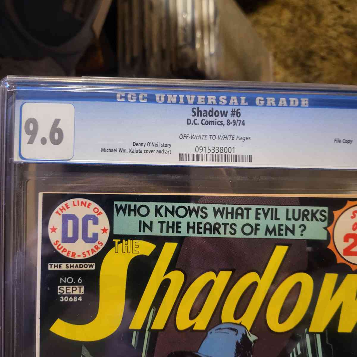 The Shadow no6 9pt6 CGC File Copy - Oakdale, Louisiana - FleaMarketBay