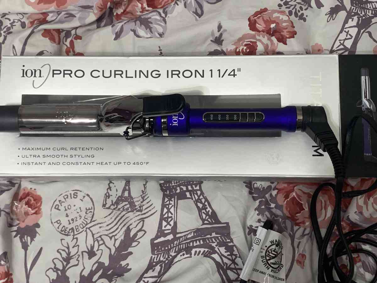 Ion Pro curling iron - Phelan, California - FleaMarketBay