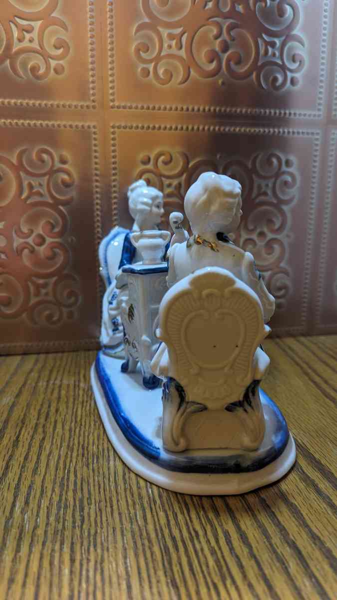 Vintage Victorian Man and Woman Playing a Violin and a Piano - Phoenix, Arizona - FleaMarketBay