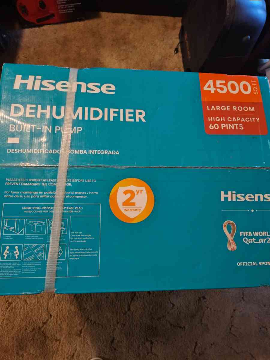 Hisense DEHUMIDIFIER - San Antonio, Texas - FleaMarketBay