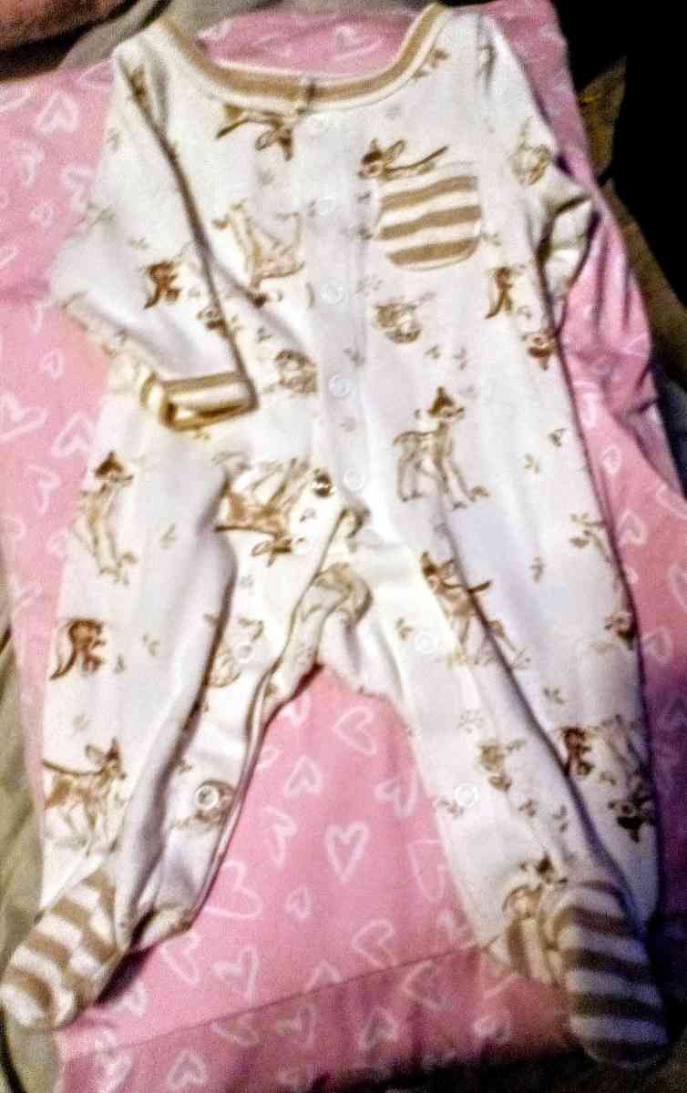 Baby Disney Bambi Preemie 3 piece set with matching headband - Ladson, South Carolina - FleaMarketBay