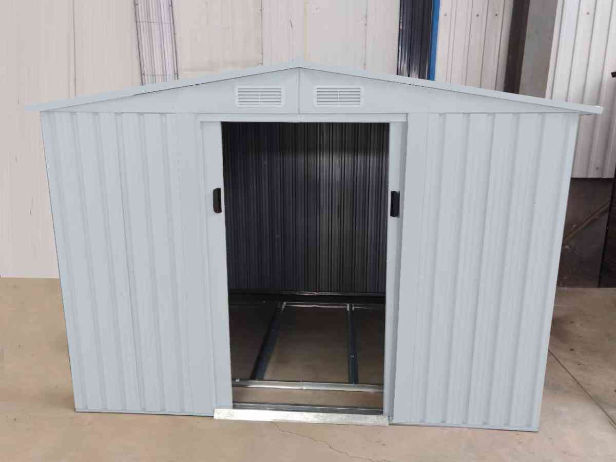 10X8 metal storage shed brand new unopened with base frame a - Norco, California - FleaMarketBay