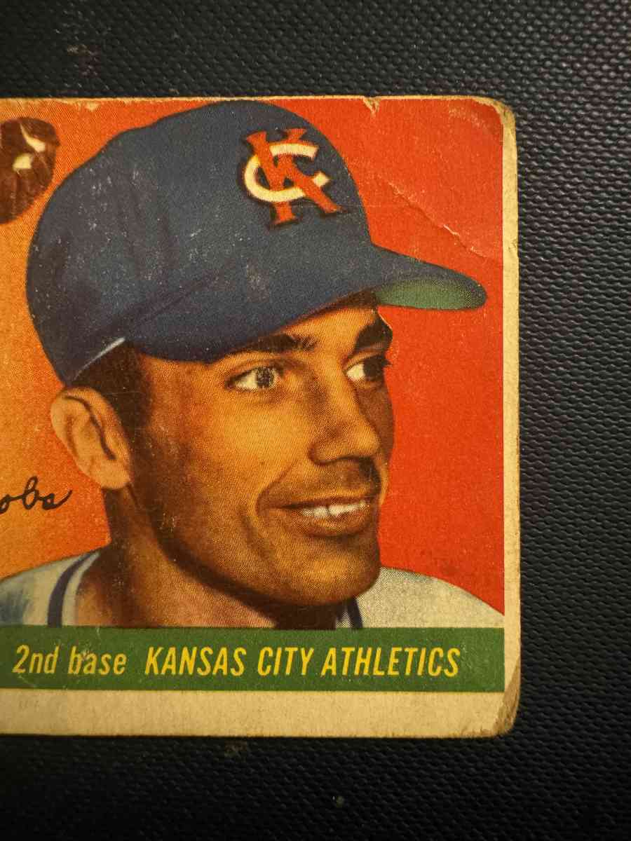 Spook Jacobs Baseball Card Topps 61 - Portland, Texas - FleaMarketBay