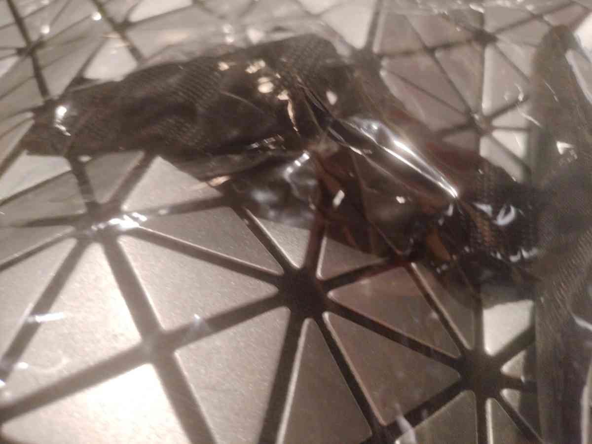 Metallic Studded Geometric Designer Backpack Bag Durable Gla - Farmingdale, New York - FleaMarketBay