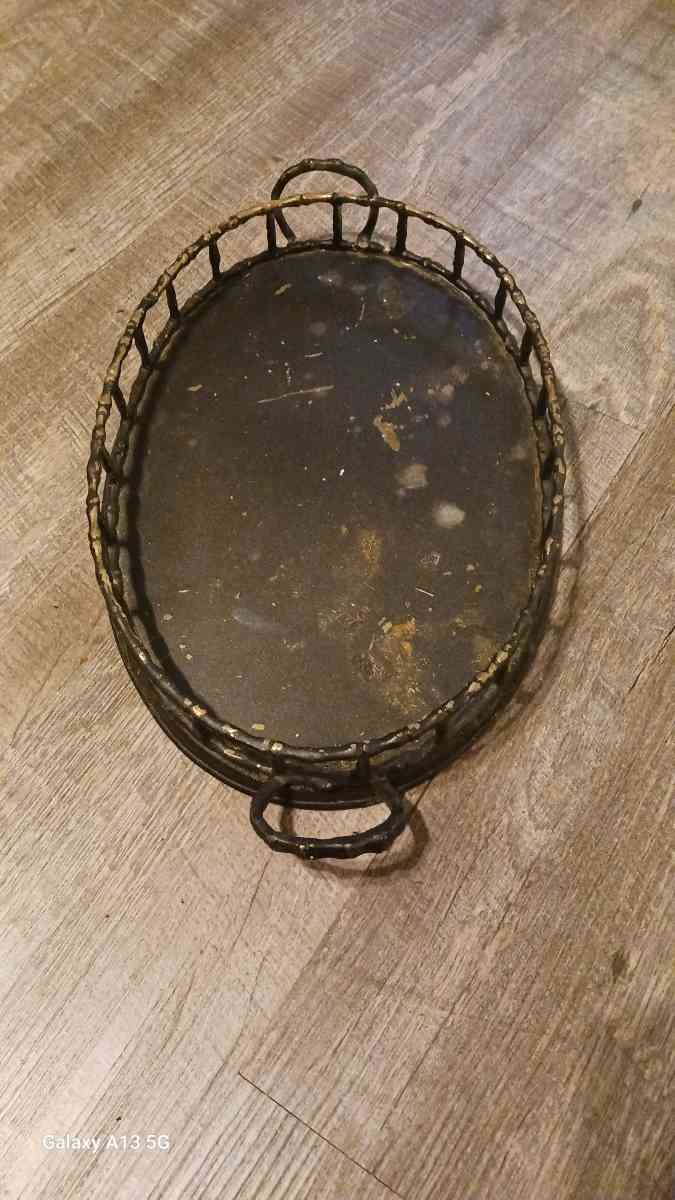 vintage Brass Tray - New Market, Tennessee - FleaMarketBay