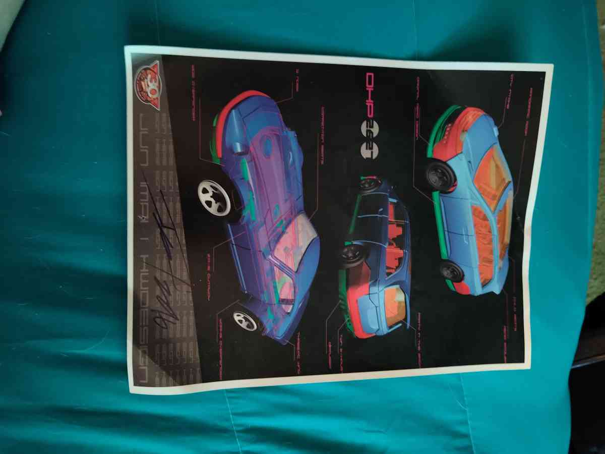 signed hot wheels pictures - Beaverton, Oregon