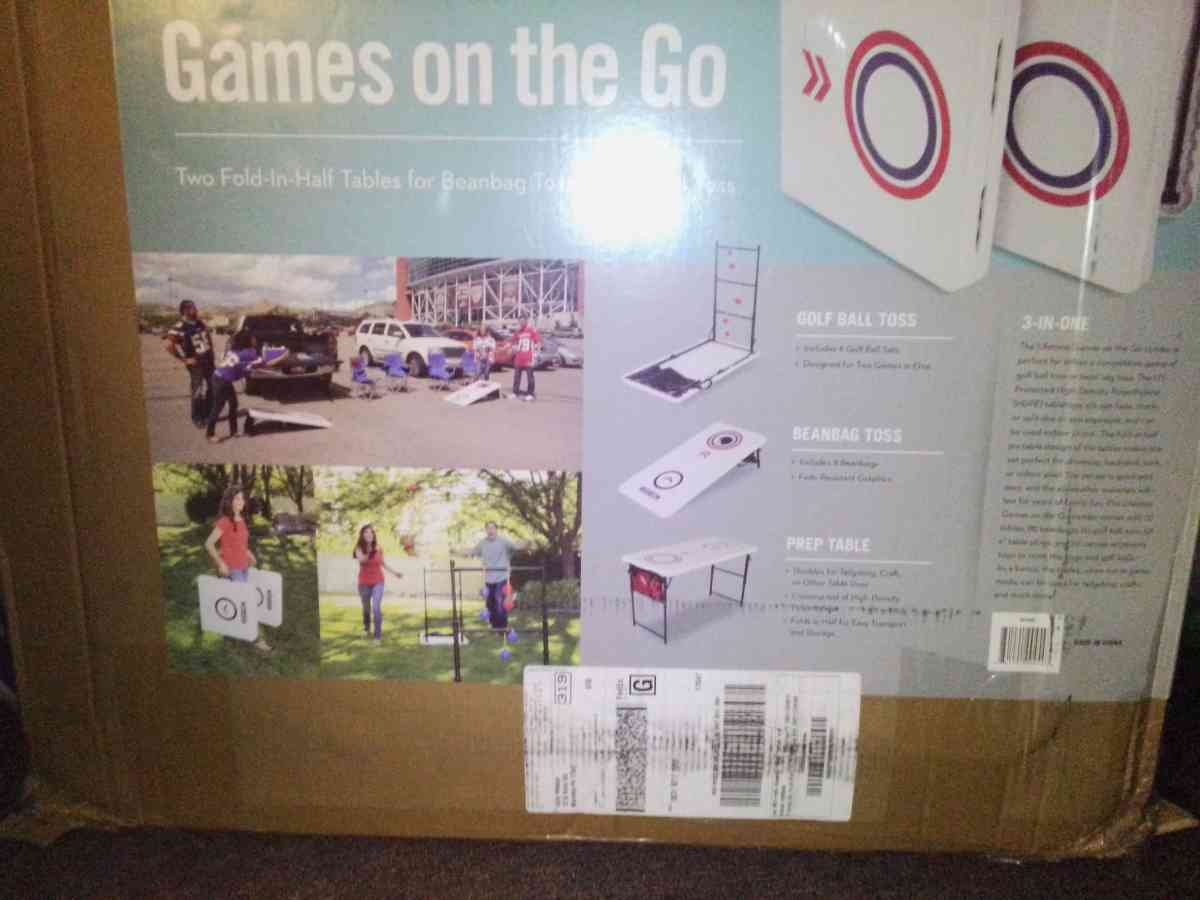 bran new corn hole golf laterall bean bag toss its metal - Marietta, Pennsylvania