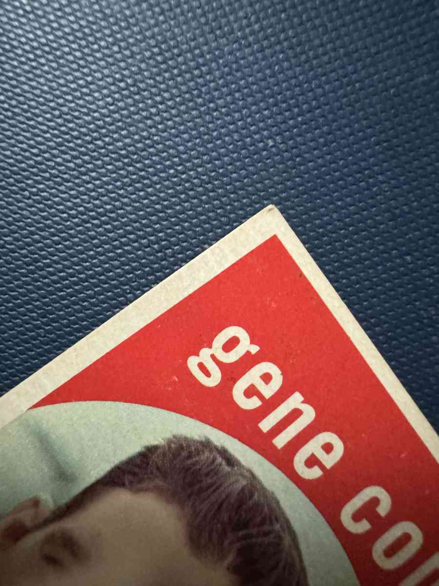 Gene Conley Baseball Card Topps 492 - Portland, Texas - FleaMarketBay