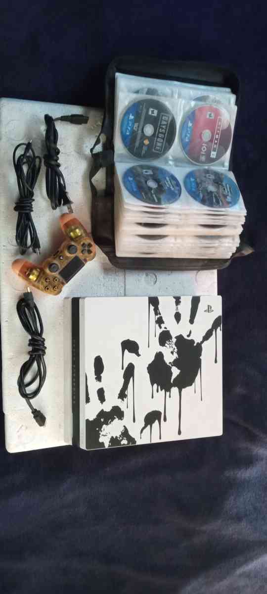 Playstation 4 pro comes with 83 games - Ahoskie, North Carolina - FleaMarketBay