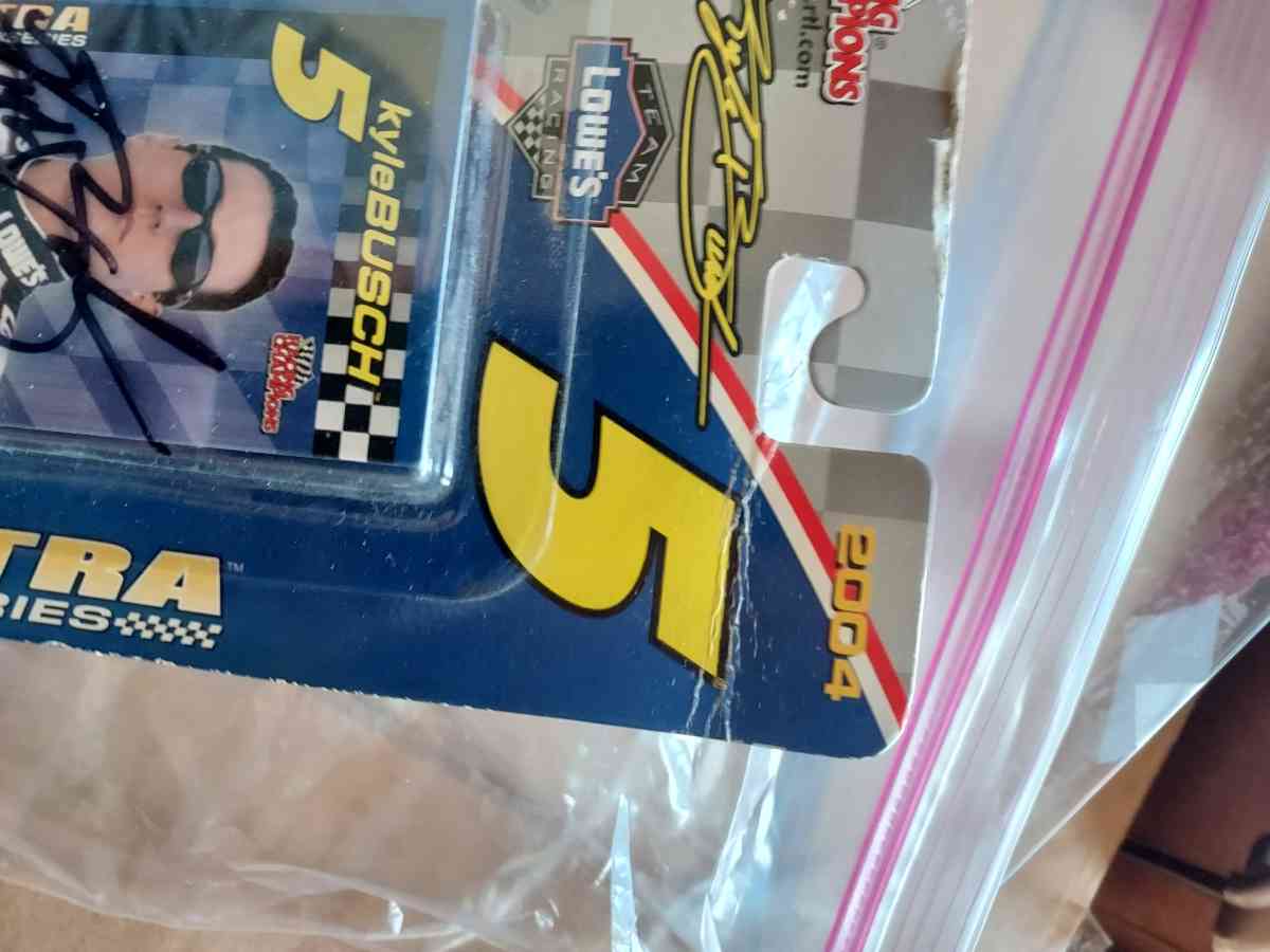 Autographed KYLE BUSCH toy car unopened - Albuquerque, New Mexico - FleaMarketBay