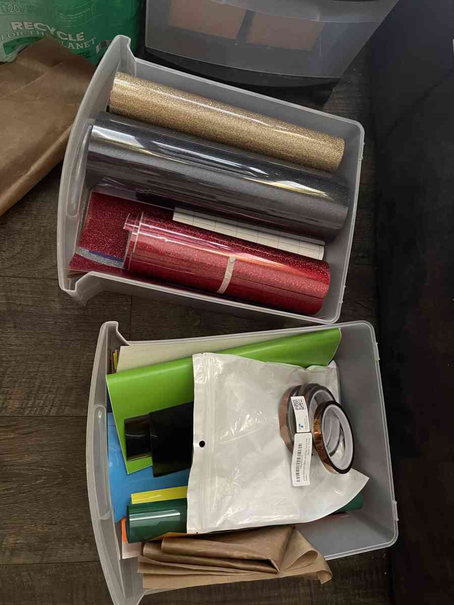 cricut maker 3  vinyl materials - San Antonio, Texas - FleaMarketBay