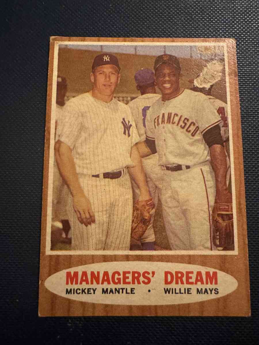 managers Dream Baseball Card Topps 18 - Portland, Texas