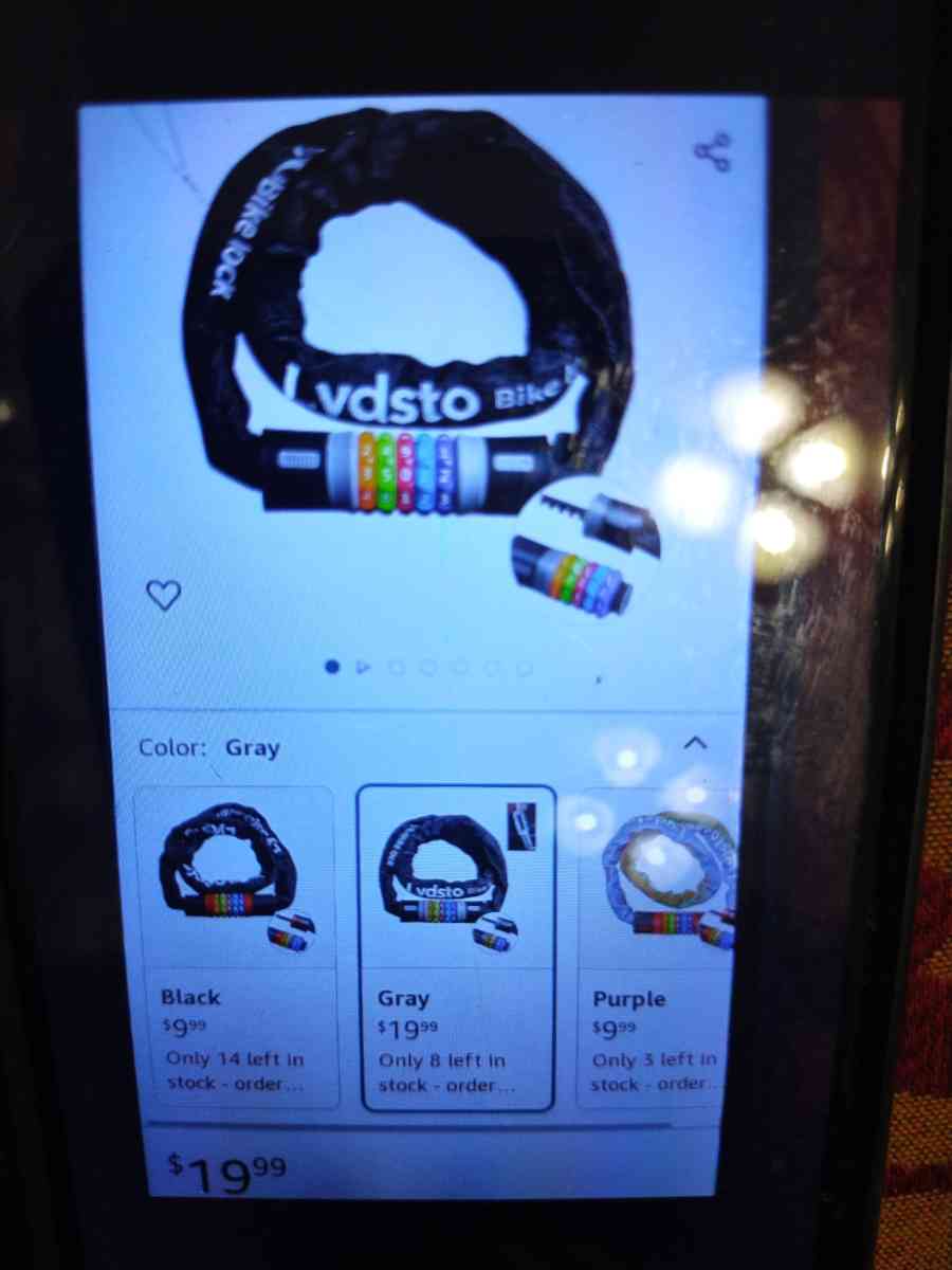 bike chain lock - Orlando, Florida - FleaMarketBay