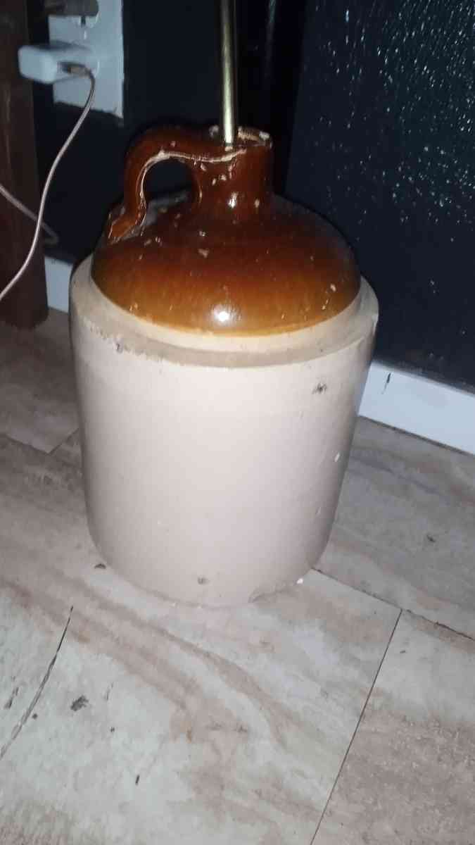 vintage rare stoneware 5 gallon jug - Belton, Texas