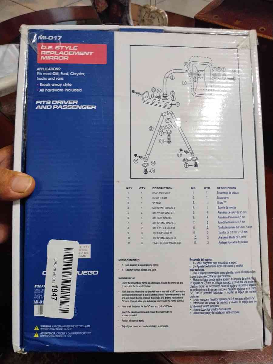 oe style replacement mirror - Orlando, Florida - FleaMarketBay