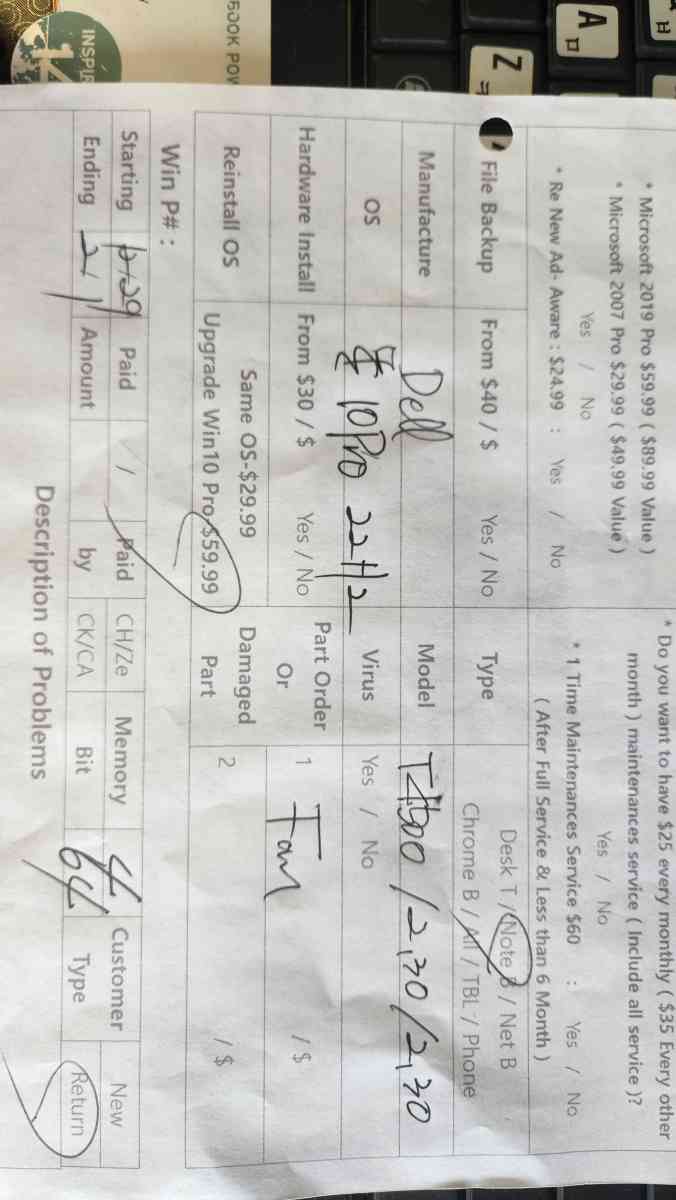 Laptop sale - Orange Park, Florida