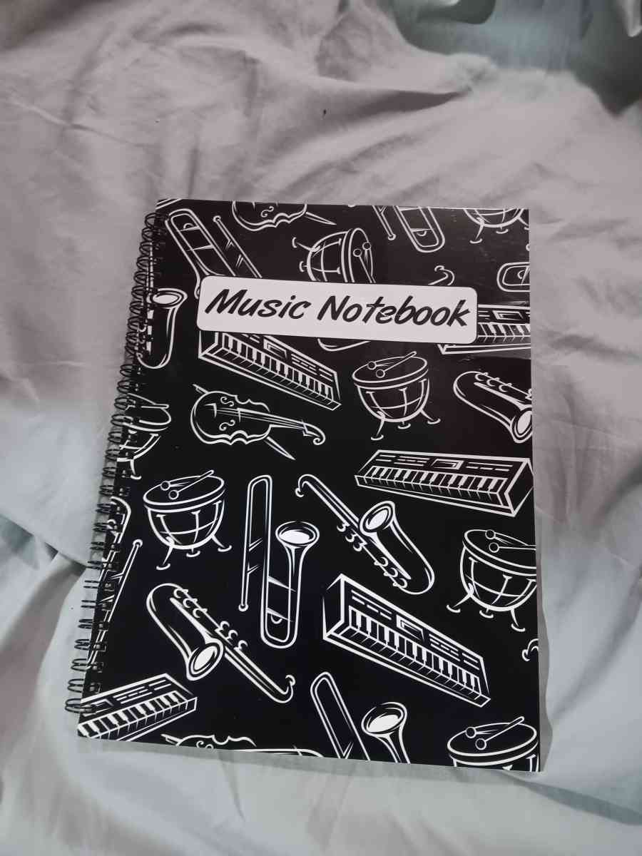 coloring book binder and music notebook - Fort Smith, Arkansas - FleaMarketBay