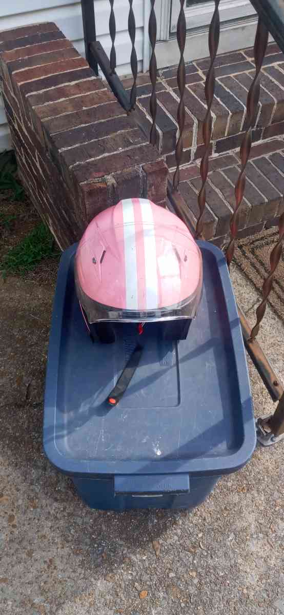 DOT pink motorcycle helmet - Huntsville, Alabama - FleaMarketBay