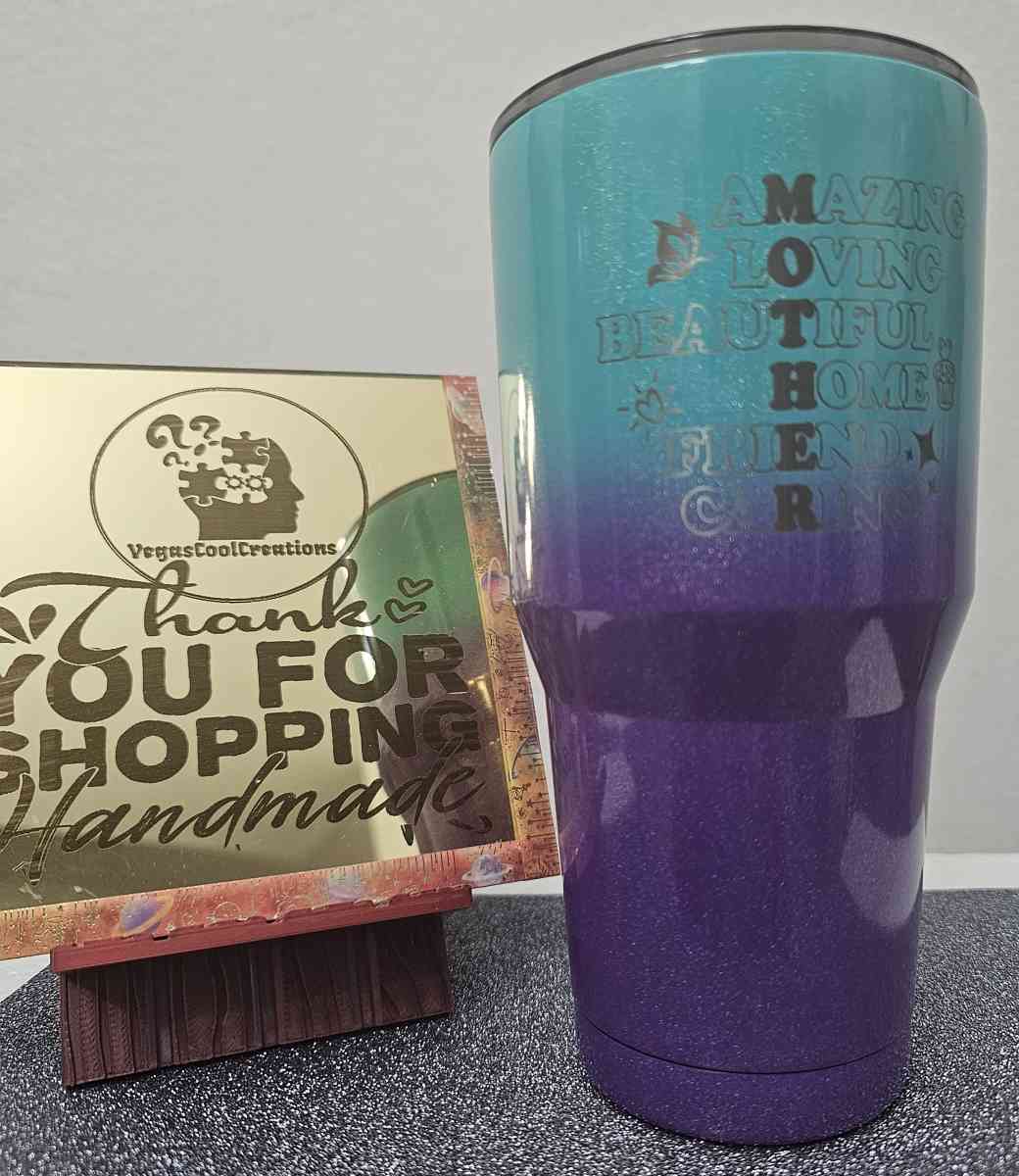 30oz Brand New Laser Engraved Mom Insulated Tumbler - Las Vegas, Nevada - FleaMarketBay