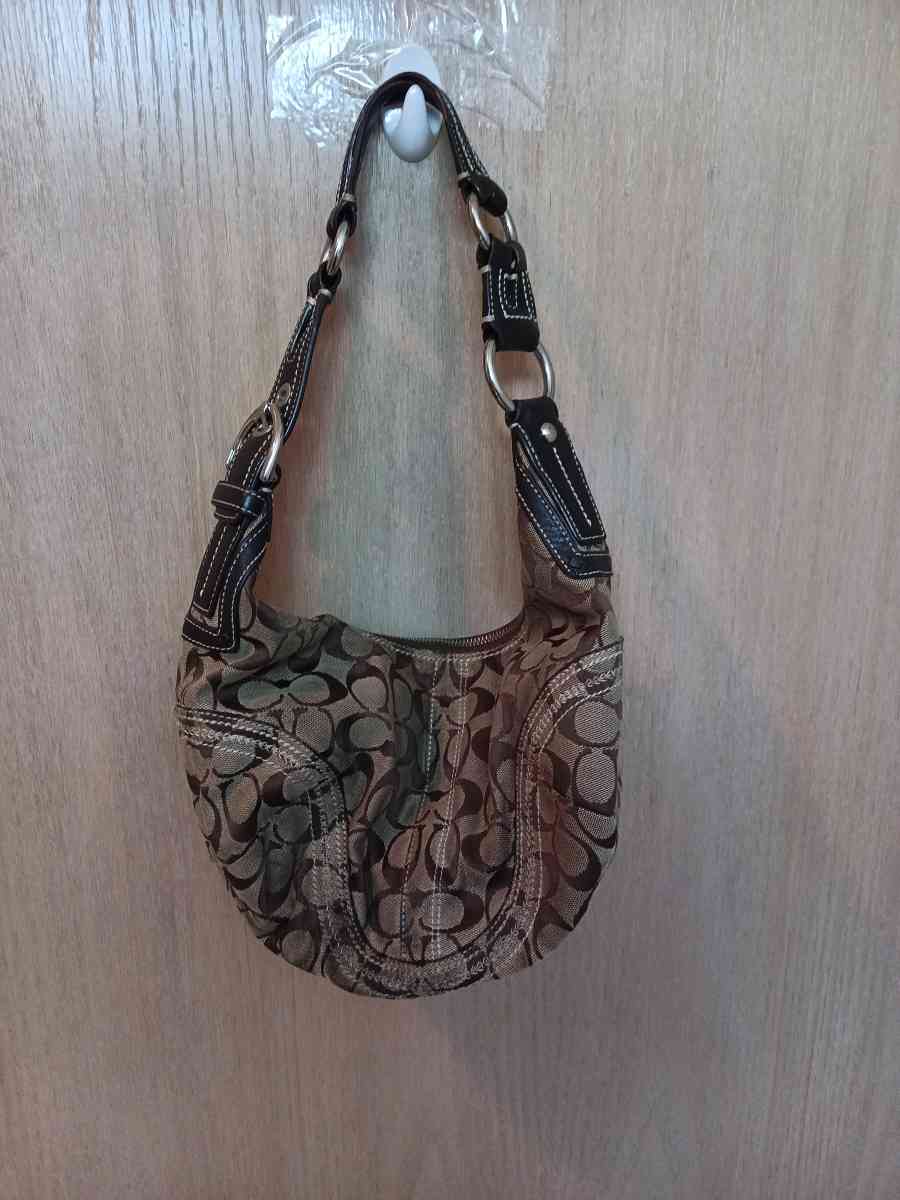 Coach canvas and leather purse - Friday Harbor, Washington