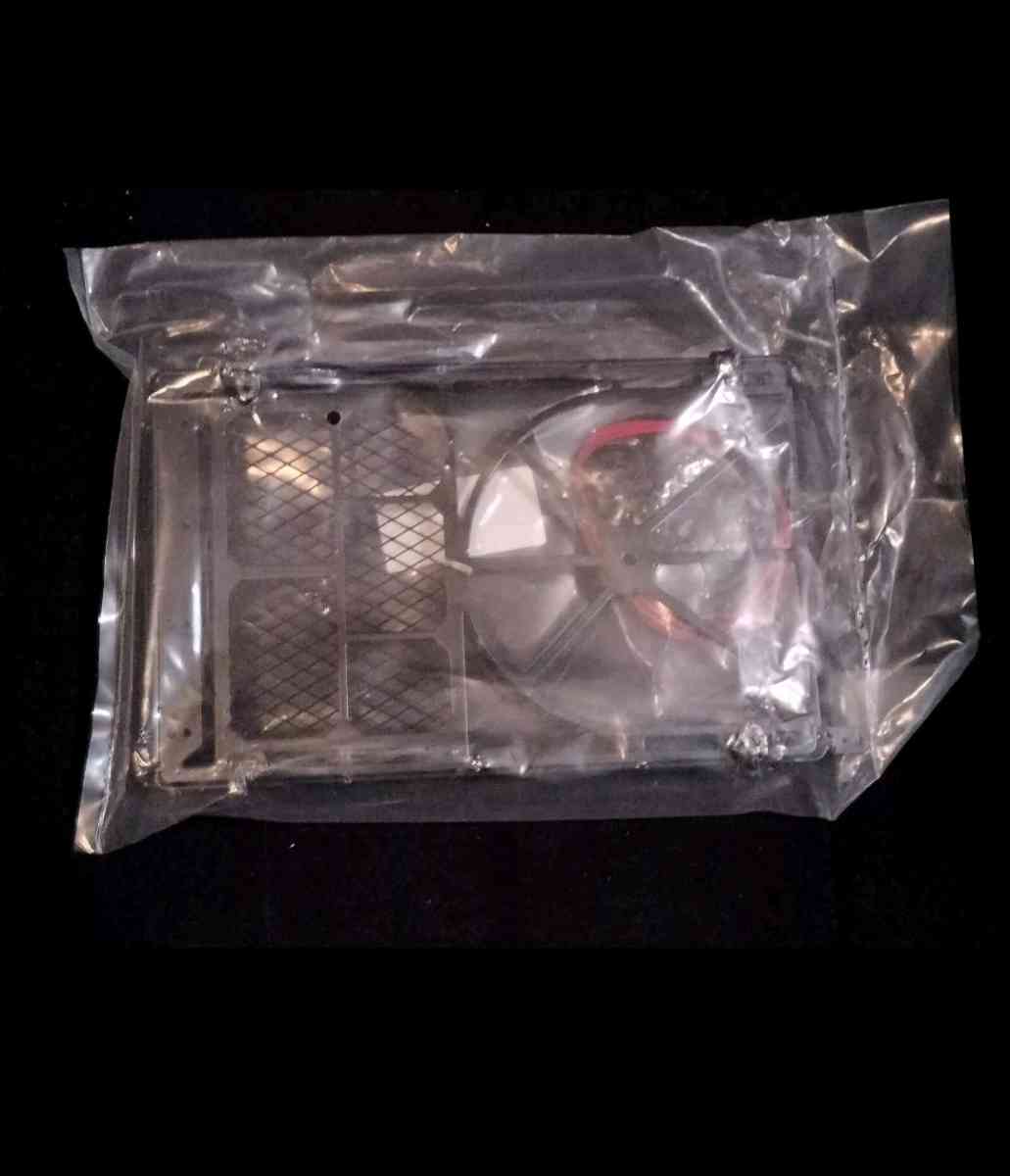 RC Rock Crawler Metal Roof Rack BLK W 4LED Lights Axial 110 - Delancey, New York - FleaMarketBay