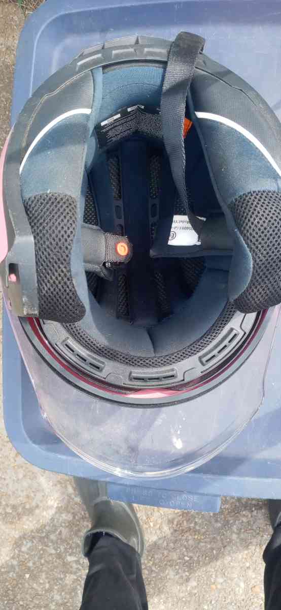 DOT pink motorcycle helmet - Huntsville, Alabama - FleaMarketBay