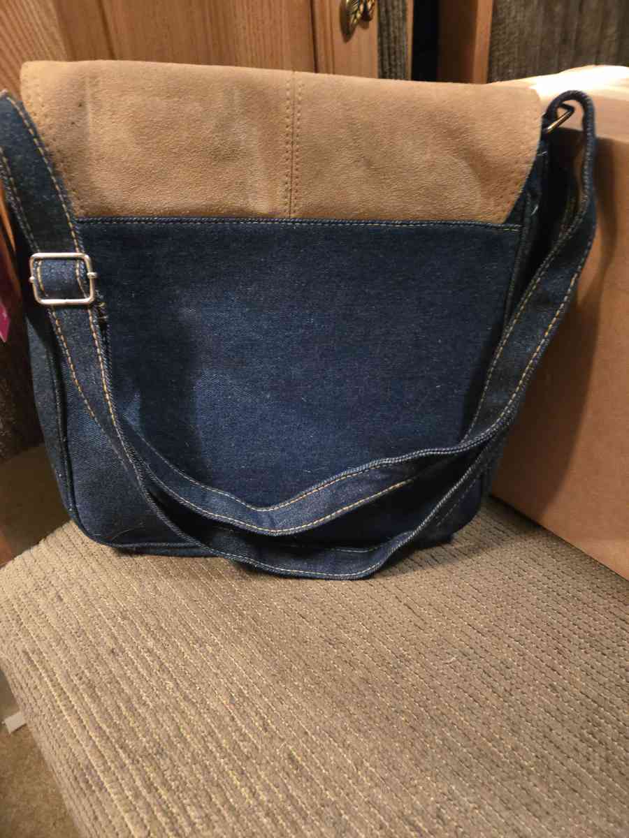 Suede Crossbody Bag - Houston, Texas