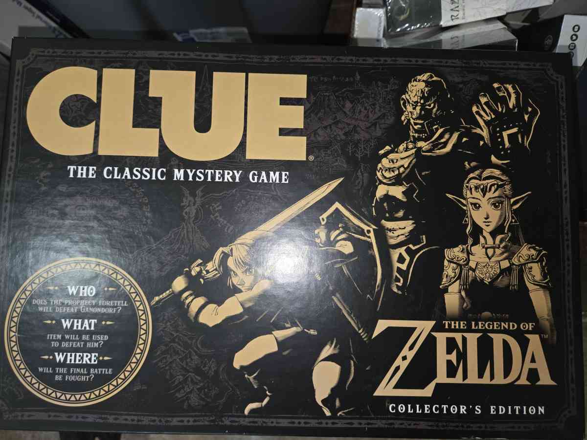 legends of Zelda clue game - Portland, Oregon