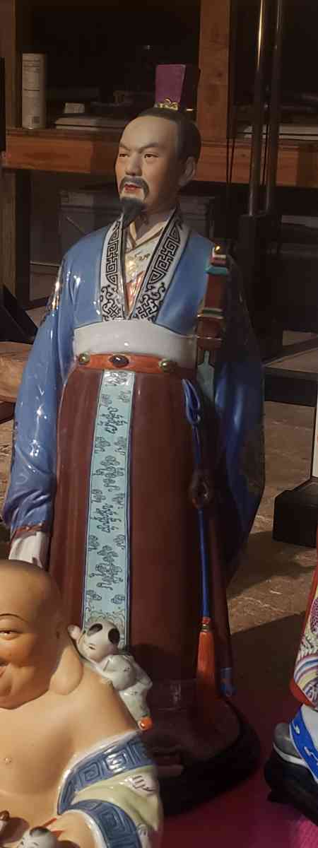 antique Chinese Porcelain Qu Yuan Poet - Kaneohe, Hawaii - FleaMarketBay