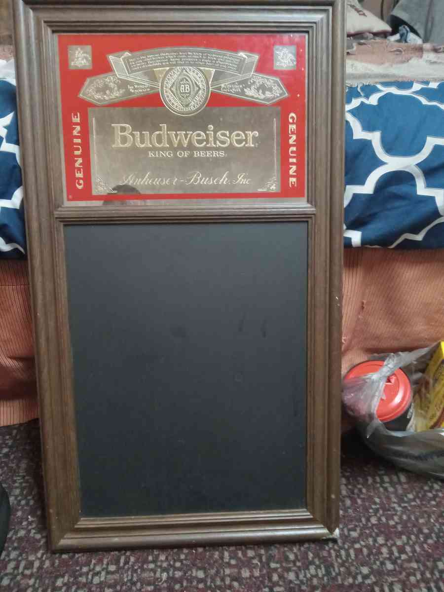 Budweiser chalkboard - Junction City, Kansas